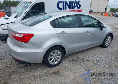 2016 Kia Rio Lx из США, поврежденный, VIN KNADM4A35G6633538